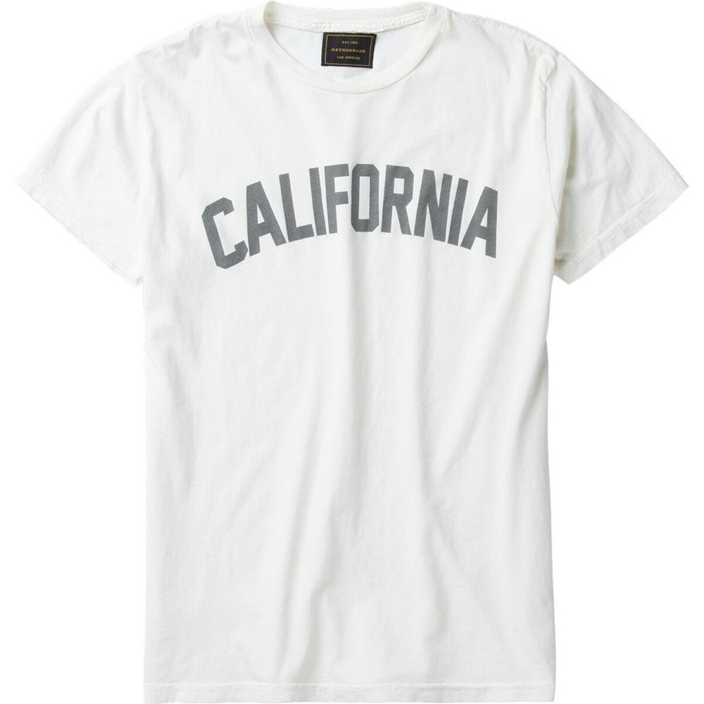 California light blue T-Shirt with blue gray  Print
